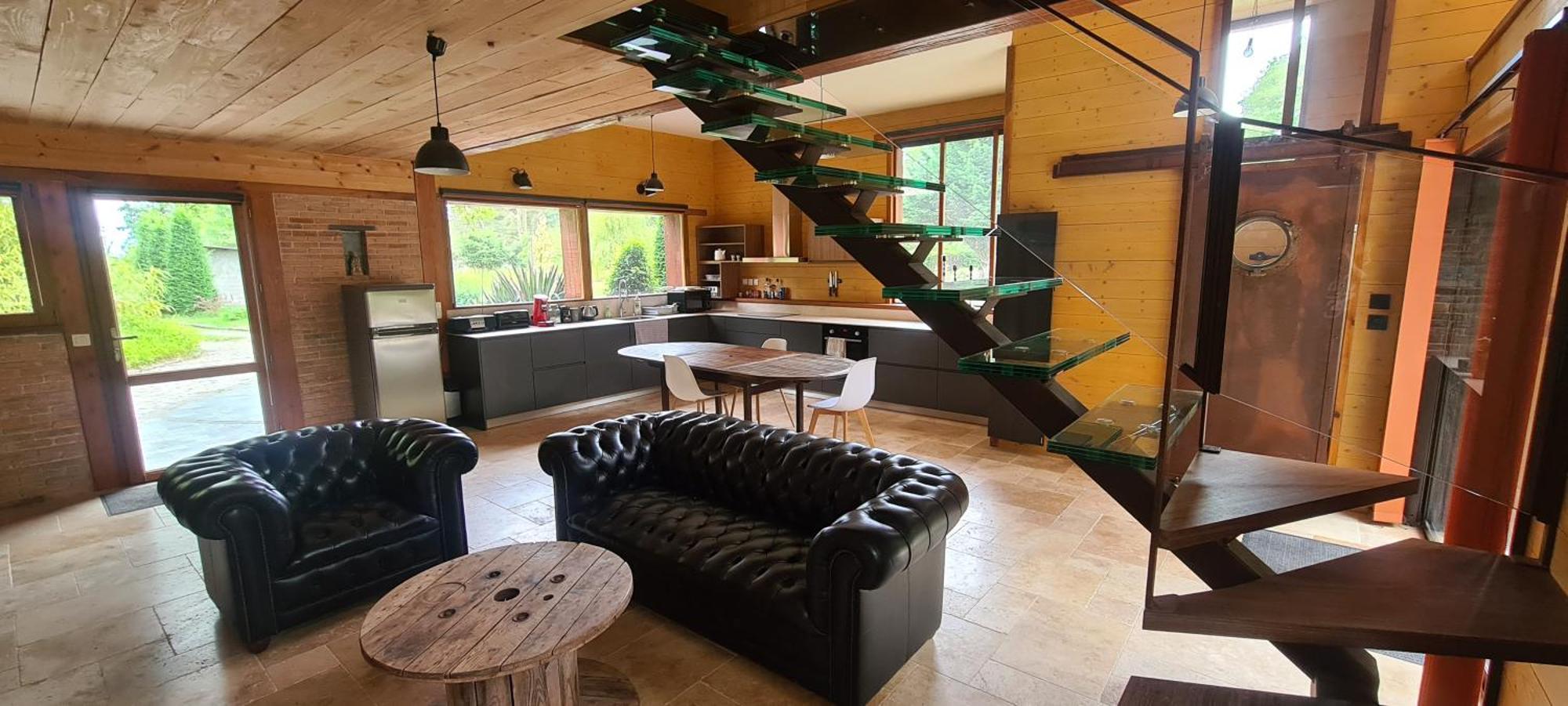 La Maison Dans Les Bois Soucelles ภายนอก รูปภาพ